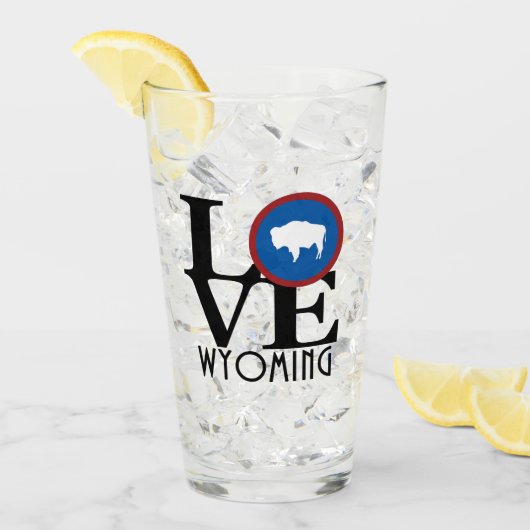 LIEBE Wyoming Glas (Vorderseite Ice)