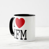 Liebe XFM der Tasse I (Vorderseite Links)