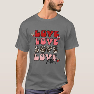 Liebe_XOXO hört Valentinstag Geschenke für sie T-Shirt