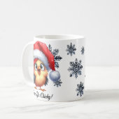 Liebe ya Chicky Weihnachts-Tasse Kaffeetasse (Vorderseite Links)