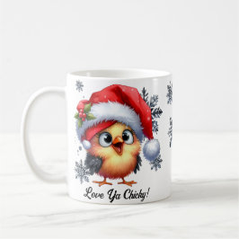Liebe ya Chicky Weihnachts-Tasse Kaffeetasse