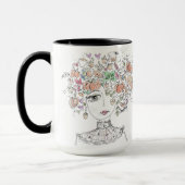 Liebe ya - ein Latte Tasse (Links)