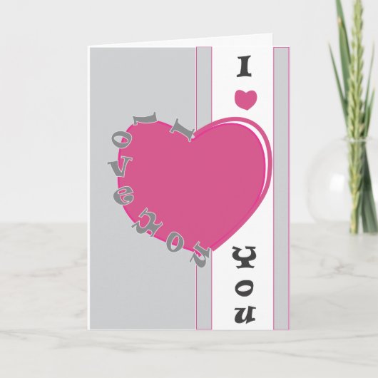 Liebe Ya! Feiertagskarte (Vorderseite)
