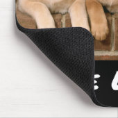 Liebe Yellow Labrador Retriever Puppy Hund Mouse P Mousepad (Ecke)