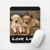 Liebe Yellow Labrador Retriever Puppy Hund Mouse P Mousepad (Mit Mouse)