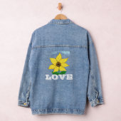 Liebe Yellow Sunflower Blue Sky Jeansjacke (Hangar)