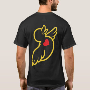 Liebe Yeshua Liebe Menschen Enten T-Shirt - Gelb