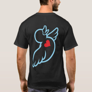Liebe Yeshua Liebe Menschen Enten T-Shirt - Himmel