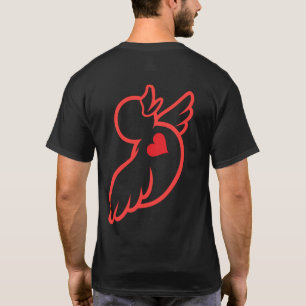 Liebe Yeshua Liebe Menschen Enten T-Shirt - Rot