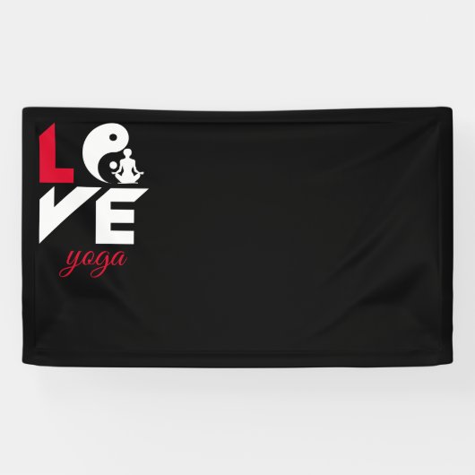 Liebe-Yoga Banner (Horizontal)