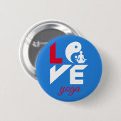 Liebe-Yoga Button (Vorne & Hinten)