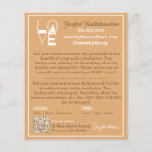 LIEBE YOGA Class Meditation Gesundheitstherapie 2 Flyer (Hinten)