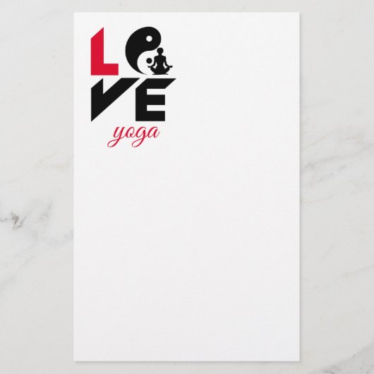 Liebe-Yoga Flyer (Vorne)