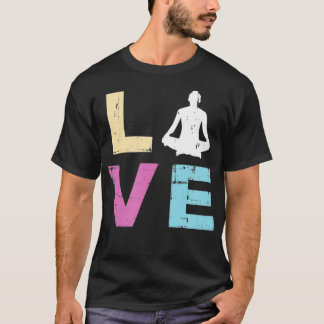 Liebe Yoga Geschenk Spirituelle Medizin Yoga T-Shirt