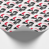 Liebe-Yoga Geschenkpapier (Ecke)