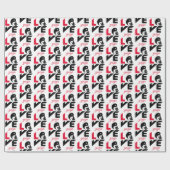 Liebe-Yoga Geschenkpapier (Flach)