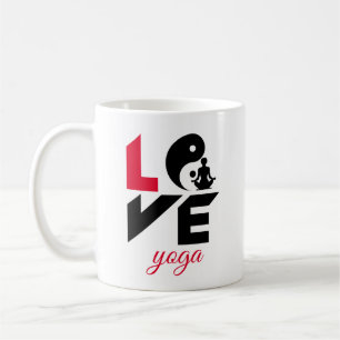 Liebe-Yoga Kaffeetasse