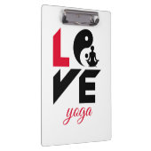 Liebe-Yoga Klemmbrett (Rechts)