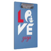 Liebe-Yoga Klemmbrett (Rechts)