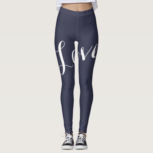 Liebe Yoga Leggings (Vorderseite)
