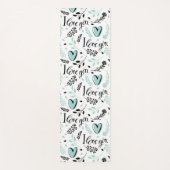 Liebe Yoga Mat Yogamatte (Vorderseite)
