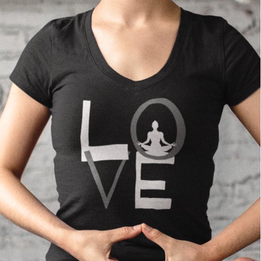 Liebe Yoga Medizin Holistische Gesundheit Naturleb T-Shirt