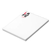 Liebe-Yoga Notizblock (Rotiert)