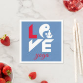 Liebe-Yoga Serviette (Beispiel)