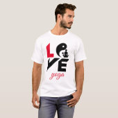 Liebe-Yoga T-Shirt (Vorne ganz)