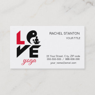 Liebe-Yoga Visitenkarte