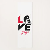 Liebe-Yoga Yogamatte (Rückseite)