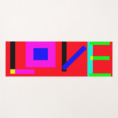 Liebe Yogamatte (Vorderseite (Horizontal))
