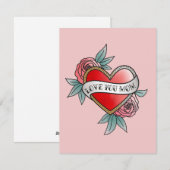 Liebe YOou Mama Feiertagskarte (Vorne/Hinten)