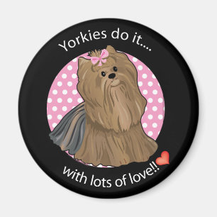 Liebe Yorkie Magnet