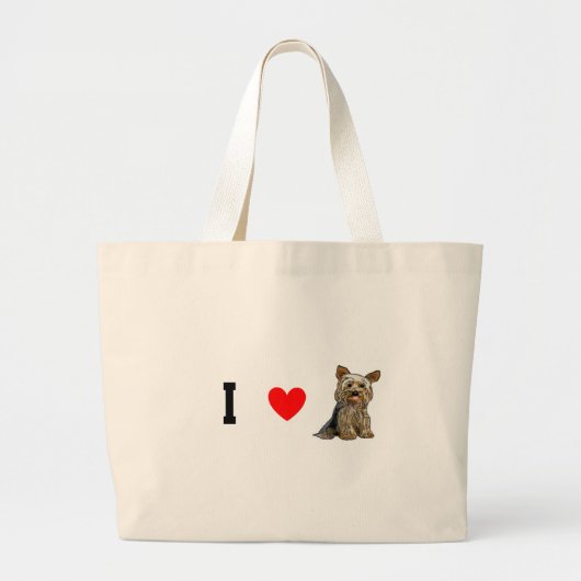 Liebe Yorkies Tasche (Vorne)