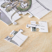 Liebe Yorkshire, das whippets Zähne borgt Puzzle (Seite)