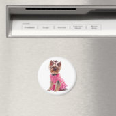 Liebe Yorkshire Terrier Puppy Dog Magnet (In Situ (Geschirrspüler))
