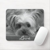 Liebe Yorkshire Terrier Puppy Dog Mousepad (Mit Mouse)