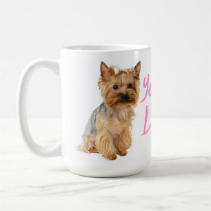 Liebe Yorkshire Terrier Puppy Dog - Yorkie Kaffeetasse