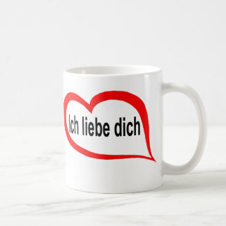 Liebe you2 des Deutschen I Kaffeetasse