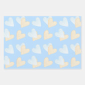 Liebe You Baby Boy Wrapping Paper Sheets Geschenkpapier Set (Vorderseite 3)