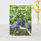 Liebe You Bunches Karte (Gelbe Blume)