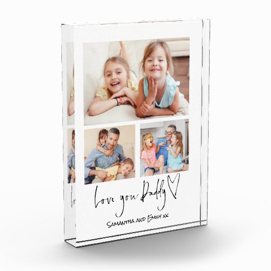 Liebe You Daddy 3 Fotos Informeller Skriptname (Links)