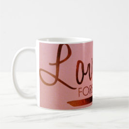 "Liebe You Forever" 11 oz Klassische Weiße Tasse