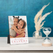 LIEBE YOU GRANDMA Foto Handgeschriebenes Script He Fotoplatte (Seite)