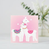 Liebe You Llama Feiertagskarte (Stehend Vorderseite)