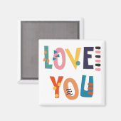 Liebe You Magnet (Vorderseite/Rückseite)