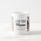 Liebe You Mama Birthday Custom Foto Kaffeetasse (Mittel)