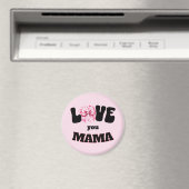 Liebe You Mama Coquette Magnet (In Situ (Geschirrspüler))