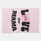 Liebe You Mama Geschirrtuch (Horizontal)